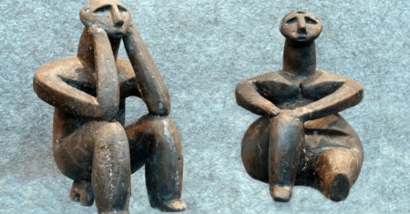 Secretele bine ascunse ale statuietei unice in Romania. Are 8.000 de ani vechime