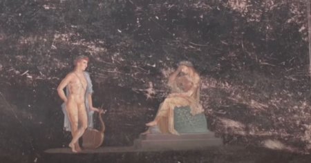 Descoperire uimitoare printre ruinele Pompeiului. <span style='background:#EDF514'>ARHEOLOGI</span>i au gasit camera neagra VIDEO