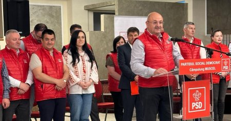 Liderul PSD Arges, catre colegi: E bine ca mai <span style='background:#EDF514'>PUTETI</span> rade, intr-o tara care se prabuseste