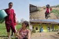 VIDEO REPORTAJ Sub plafonul saraciei, umanitatea rezista. Doua mame singure din satul constantean Lespezi reusesc sa-si tina copiii cu ajutorul oamenilor buni din comunitate: 
