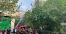 Incendiu puternic intr-un bloc din Bucuresti. Doua persoane au murit VIDEO