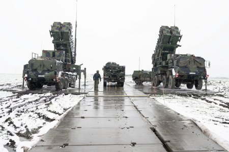 Germania trimite inca un sistem antiaerian Patriot in Ucraina. Pistorius: „<span style='background:#EDF514'>TEROARE</span>a rusa provoaca suferinte incomensurabile”