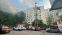 Incendiu pe un bulevard din Bucuresti. Doua persoane au murit, alte trei au ajuns la spital, inclusiv un copil