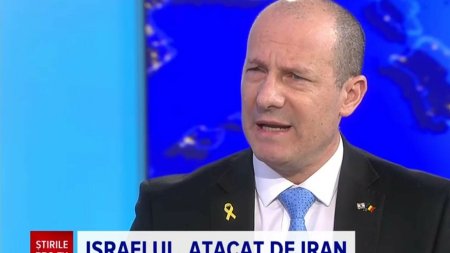 EXCLUSIV. Ambasadorul Israelului in Romania, despre atacul lansat de Iran: Trebuie sa ii tintim pe cei care ne tintesc