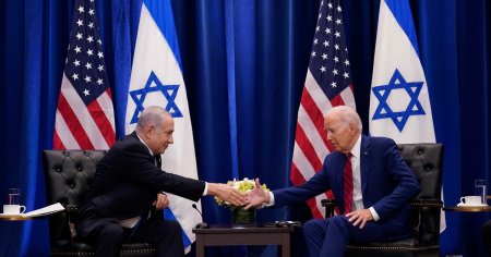 Conv<span style='background:#EDF514'>ORBIR</span>e telefonica Netanyahu-Biden privind atacul iranian