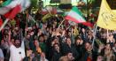Mii de iranieni au iesit in strada in semn de sustinere a atacului asupra Israelului