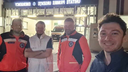 Un barbat care s-a inecat cu mancare, intr-un restaurant din Brasov, salvat de echipajul de la Ambulanta si de medici de la Marius Nasta”