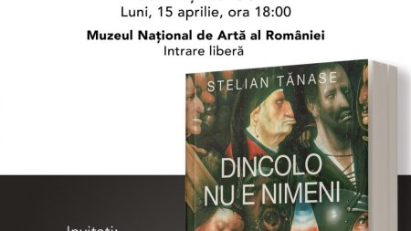 Lansare de carte Dincolo nu e <span style='background:#EDF514'>NIMENI</span> de Stelian Tanase