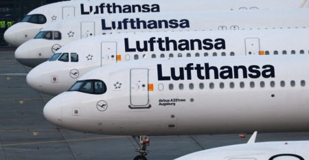 Lufthansa suspenda zborurile catre Amman, Beirut, Erbil, <span style='background:#EDF514'>TEL AVIV</span> si Teheran, in urma atacului iranian impotriva Israelului