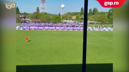 Peluza Sud Timisoara, scenografie speciala la meciul cu Phoenix Buzias