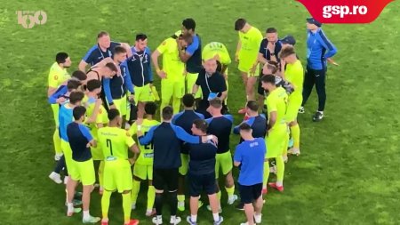 Dinamo - Poli Iasi 1-0. Tony da Silva, sedinta cu jucatorii la finalul meciului