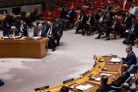 Secretarul general al ONU a condamnat atacul Iranului asupra Israelului, la <span style='background:#EDF514'>REUNIUNEA</span> Consiliului de Securitate. Reactia ambasadorului Teheranului