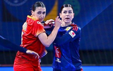 Nationala Romaniei de handbal feminin, infrangere cu multipla campioana Franta