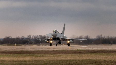 Avioane Eurofighter Typhoon au decolat din Romania si au doborat drone si rachete lansate de Iran spre Israel