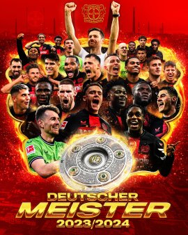 <span style='background:#EDF514'>BAYER</span> Leverkusen, oficial noua campioana a Germaniei
