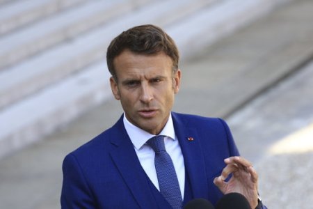 Exista un plan B si C", spune Emmanuel Macron despre <span style='background:#EDF514'>JOCURILE</span> Olimpice din vara aceasta