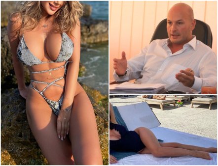 Pentru ce bomba sexy a divortat Arpad Paszkany /FOTO! Milionarul, nasul Andrei si al lui Catalin Maruta, s-a afisat cu noua iubita