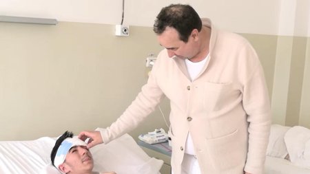 Performanta medicala romaneasca: Neurochirurgii i-au redat vederea lui Andrei, un tanar de 14 ani, dupa ce l-au operat de o t<span style='background:#EDF514'>UMOR</span>a gigant orbitala de 8 cm
