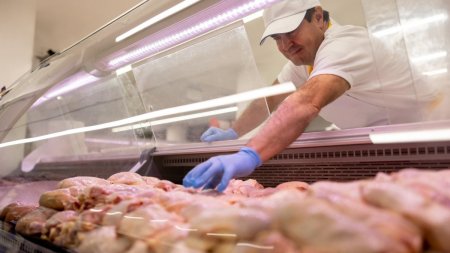 Uniunea Europeana a verificat carnea de pui vanduta in Romania. Peste 2.700 de <span style='background:#EDF514'>PROBE</span> au fost analizate in laborator