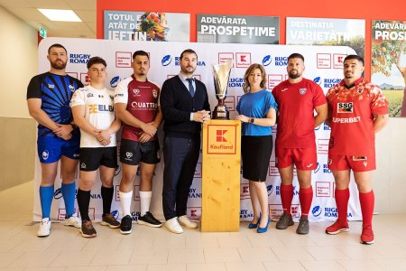 Kaufland Romania si Federatia Romana de Rugby dau startul primului sezon din Liga de Rugby Kaufland