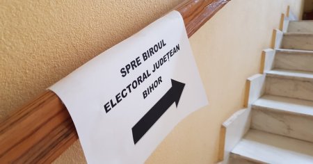Motivul pentru care <span style='background:#EDF514'>MAGISTRAT</span>ii dau navala sa se inscrie in Birourile Electorale din Bihor. In trecut nu s-au inghesuit