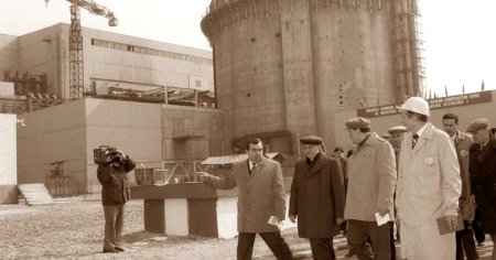 17 aprilie 1996, ziua in care a avut loc <span style='background:#EDF514'>INAUGURARE</span>a primului reactor al Centralei nucleare de la Cernavoda, investitie inceputa in perioada comunista VIDEO