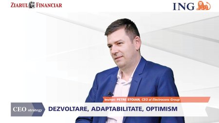 CEO Strategy, un proiect al Ziarului Financiar si al ING Bank. Petre Stoian, CEO, Electrocons Group: Exista doua lebede negre pe piata de infrastructura energetica, pe de o parte un aflux major de proiecte, iar pe partea cealalta o piata a fortei de munca lipsita de profesionisti