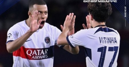 Paris Saint-Germain a invins-o pe <span style='background:#EDF514'>FC BARCELONA</span> cu 4-1 si s-a calificat in semifinalele Ligii Campionilor