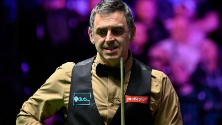 Celebrul <span style='background:#EDF514'>RONNIE</span> O'Sullivan lupta de sambata pentru recordul absolut de opt titluri mondiale la snooker