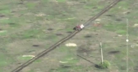 Imaginile unui raid lansat de un tanc-testoasa al Rusiei in spatele liniilor inamice VIDEO