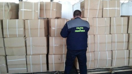 Cetatean moldovean, la volanul unui camion incarcat cu produse falsificate de peste 5,5 milioane de lei, descoperit la Calarasi