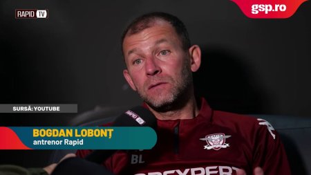 Bogdan Lobont, inainte de FCSB - Rapid: Nu conteaza ca i-am batut in ultimele 4 meciuri + Ce spune despre obiectvul trasat de conducere