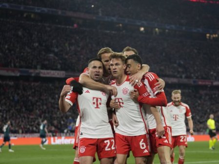 Bayern Munchen continua in Liga Campionilor misiunea de salvare a sezonului ratat in <span style='background:#EDF514'>BUNDESLIGA</span>