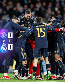 Real Madrid elimina Manchester City la loviturile de de<span style='background:#EDF514'>PARTAJ</span>are pentru un loc in semifinalele Ligii Campionilor
