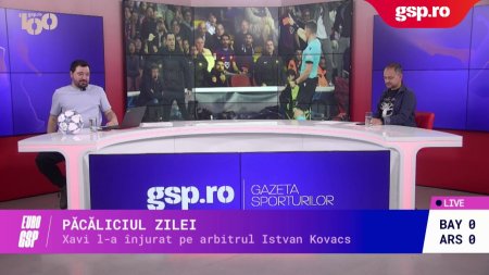 EURO GSP. <span style='background:#EDF514'>BOTO</span>ghina si Drejan nu se inteleg pe alesul rubricii Pacaliciul zilei » Cine a gresit dintre Xavi si Istvan Kovacs?