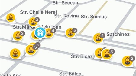 Localitatea din Romania unde cetatenii au marcat pe Waze toate <span style='background:#EDF514'>GROPI</span>le | Arata ciuruita