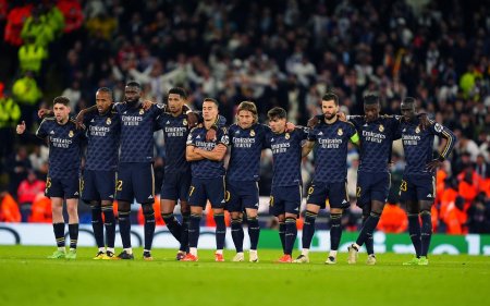 Manchester City – Real <span style='background:#EDF514'>MADRID</span> 1-1 (3-4 dupa penalty-uri). Echipa antrenata de Ancelotti, in semifinalele Champions League