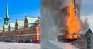 Primele date din ancheta incendiului devastator de la Bursa de Valori din Copenhaga. <span style='background:#EDF514'>CE SE VA INTAMPLA</span> cu cladirea