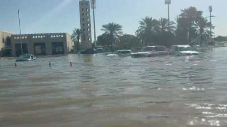 Tinerii <span style='background:#EDF514'>BLOC</span>ati in Dubai, dupa inundatiile care au <span style='background:#EDF514'>BLOC</span>at orasul, se intorc in tara cu premierul Marcel Ciolacu