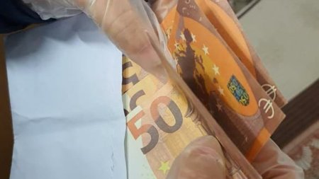 Doi <span style='background:#EDF514'>BARBATI</span> sunt cercetati dupa ce au plasat in mai multe localitati bancnote false de 50 de euro