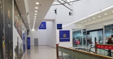 Premiera in Romania. Intr-un mall din Capitala a aparut o sectie de <span style='background:#EDF514'>POLI</span>tie si un centru anti-drog