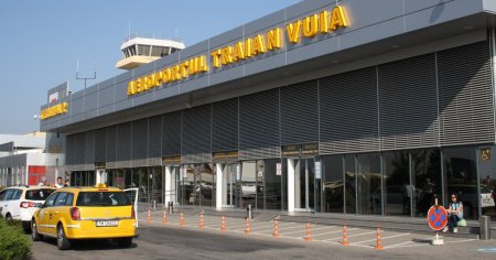 Un avion a aterizat de urgenta de <span style='background:#EDF514'>AEROPORTU</span>l Timisoara, dupa ce s-a primit o amenintare cu bomba