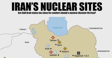 Siturile <span style='background:#EDF514'>NUCLEAR</span>e ale Iranului: Unde ar putea lansa Israelul un atac in caz de razboi