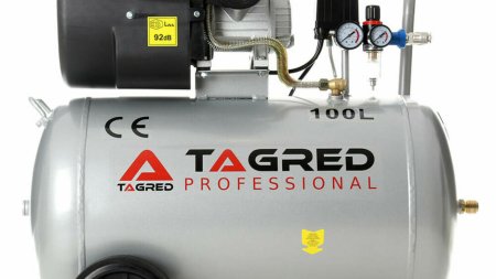 (P) Eficienta si putere in atelierul tau: Compresorul aer cu ulei Tagred TA361