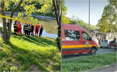 <span style='background:#EDF514'>CADAVRU</span>l unei femei, descoperit in apele raului Bega din Timisoara. Politia incearca sa stabileasca identitatea victimei