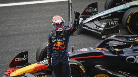 Formula 1: <span style='background:#EDF514'>OLANDEZUL</span> Max Verstappen s-a impus in cursa de sprint a Marelui Premiu al Chinei