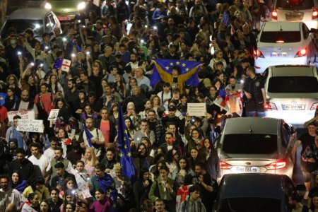 Georgia nu este pregatita pentru aderarea la Uniunea Europeana, afirma partidul de guvernamant / Tensiuni intre Tbilisi si Bruxelles din cauza legii agentilor straini