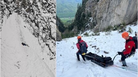 Un cetatean american a murit in Piatra Craiului, dupa ce a cazut de la peste 400 de metri