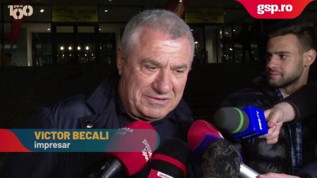 FCSB - Rapid. Victor Becali a parasit Arena Nationala inainte de fluierul final » 