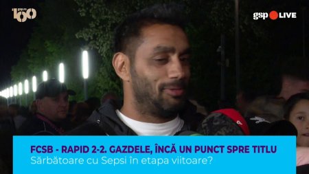 FCSB - RAPID 2-2 » Banel Nicolita: FCSB este campioana. Din acest moment nu cred ca se mai poate intampla ceva